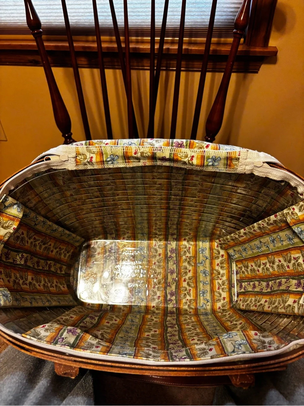 Longaberger Large Boardwalk Basket Set in Rich Brown